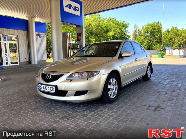 Бежевий Мазда 6, об'ємом двигуна 2 л та пробігом 189 тис. км за 4400 $, фото 1 на Automoto.ua