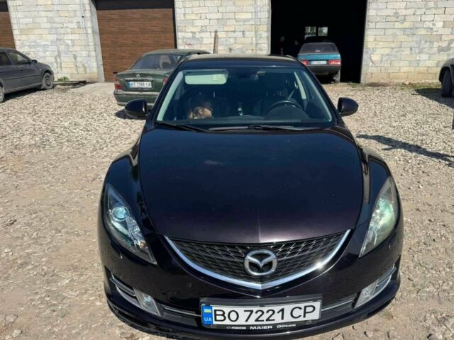 Черный Мазда 6, объемом двигателя 2.2 л и пробегом 240 тыс. км за 7000 $, фото 1 на Automoto.ua