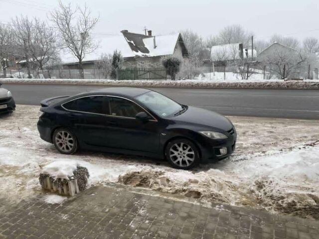 Черный Мазда 6, объемом двигателя 2 л и пробегом 188 тыс. км за 2500 $, фото 1 на Automoto.ua