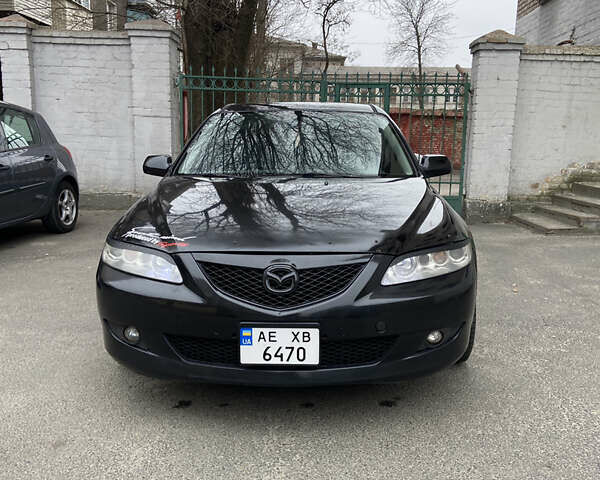 Черный Мазда 6, объемом двигателя 2.3 л и пробегом 173 тыс. км за 4600 $, фото 1 на Automoto.ua