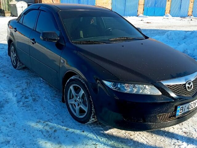 Чорний Мазда 6, об'ємом двигуна 1.8 л та пробігом 210 тис. км за 4600 $, фото 1 на Automoto.ua