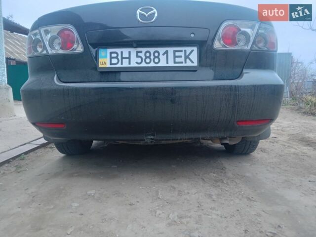Чорний Мазда 6, об'ємом двигуна 2 л та пробігом 281 тис. км за 4100 $, фото 1 на Automoto.ua