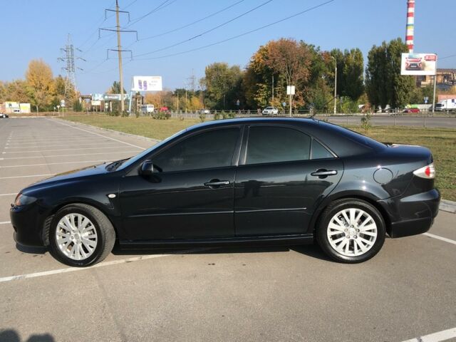 Чорний Мазда 6, об'ємом двигуна 2 л та пробігом 204 тис. км за 5500 $, фото 1 на Automoto.ua
