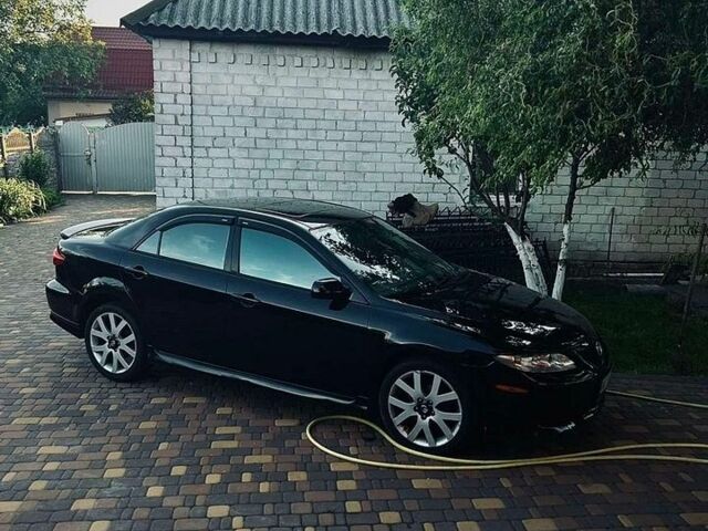 Чорний Мазда 6, об'ємом двигуна 3 л та пробігом 321 тис. км за 4800 $, фото 1 на Automoto.ua