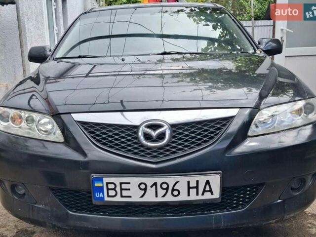 Чорний Мазда 6, об'ємом двигуна 2 л та пробігом 322 тис. км за 3700 $, фото 1 на Automoto.ua