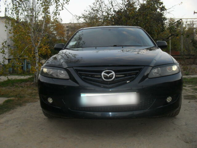 Чорний Мазда 6, об'ємом двигуна 2 л та пробігом 192 тис. км за 5600 $, фото 1 на Automoto.ua