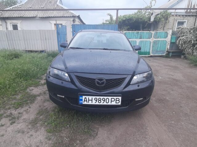 Черный Мазда 6, объемом двигателя 2 л и пробегом 230 тыс. км за 4550 $, фото 1 на Automoto.ua