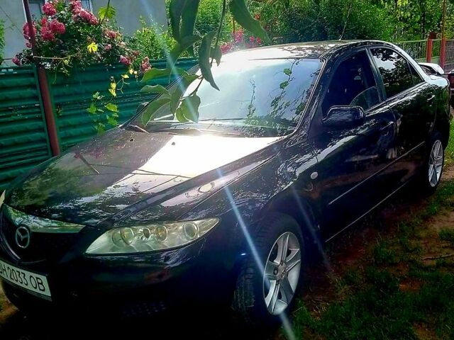 Чорний Мазда 6, об'ємом двигуна 2 л та пробігом 280 тис. км за 4500 $, фото 1 на Automoto.ua