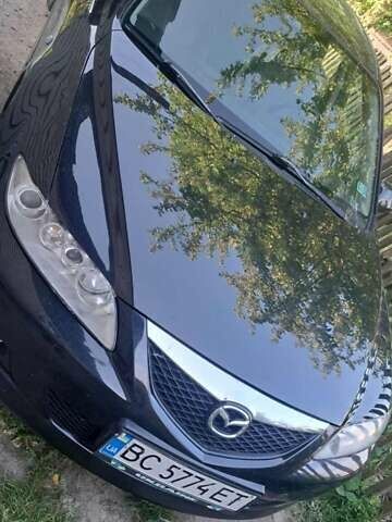 Чорний Мазда 6, об'ємом двигуна 2 л та пробігом 200 тис. км за 3300 $, фото 1 на Automoto.ua