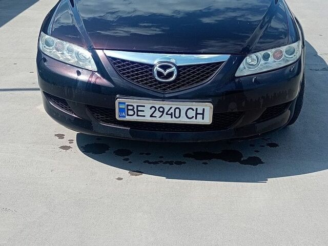 Черный Мазда 6, объемом двигателя 2 л и пробегом 207 тыс. км за 3500 $, фото 1 на Automoto.ua