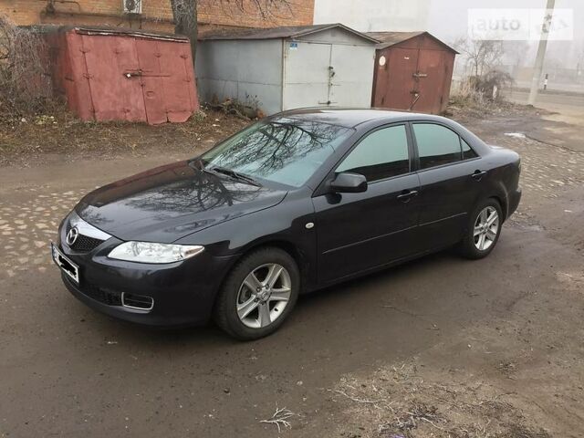 Чорний Мазда 6, об'ємом двигуна 2 л та пробігом 218 тис. км за 6100 $, фото 1 на Automoto.ua