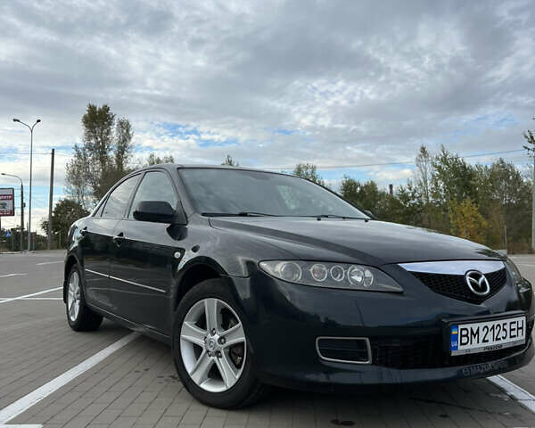 Чорний Мазда 6, об'ємом двигуна 2 л та пробігом 128 тис. км за 6800 $, фото 1 на Automoto.ua