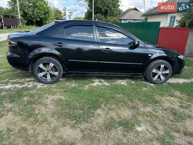 Чорний Мазда 6, об'ємом двигуна 2 л та пробігом 223 тис. км за 4000 $, фото 1 на Automoto.ua