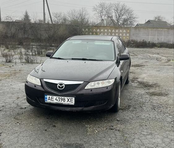 Черный Мазда 6, объемом двигателя 2 л и пробегом 185 тыс. км за 4100 $, фото 1 на Automoto.ua