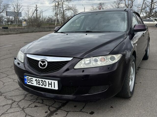 Черный Мазда 6, объемом двигателя 2 л и пробегом 410 тыс. км за 4200 $, фото 1 на Automoto.ua