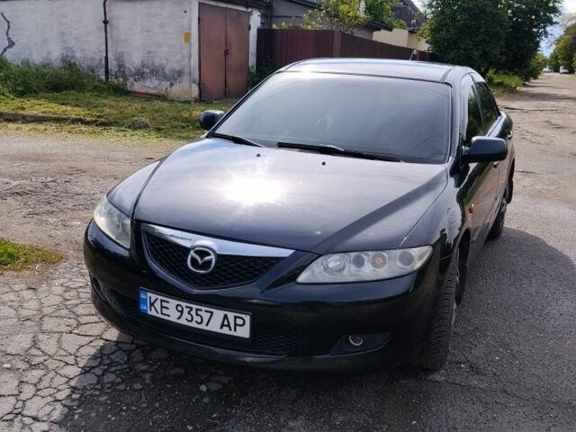 Черный Мазда 6, объемом двигателя 1.8 л и пробегом 329 тыс. км за 4500 $, фото 1 на Automoto.ua