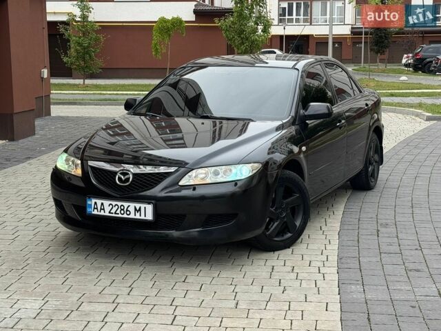 Чорний Мазда 6, об'ємом двигуна 2 л та пробігом 208 тис. км за 3950 $, фото 1 на Automoto.ua