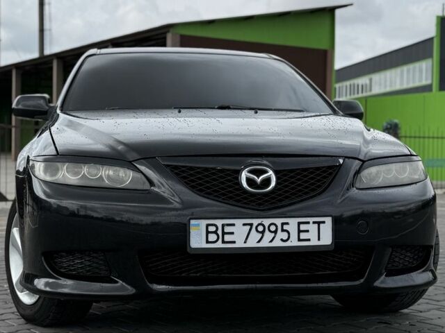 Черный Мазда 6, объемом двигателя 2 л и пробегом 320 тыс. км за 3400 $, фото 1 на Automoto.ua