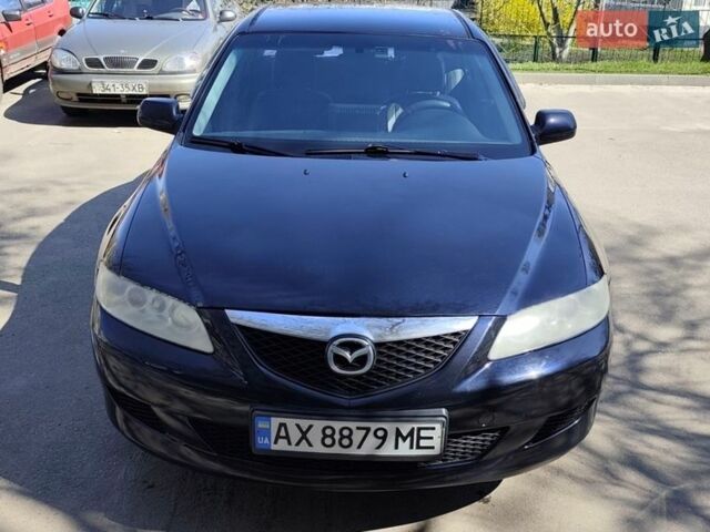 Чорний Мазда 6, об'ємом двигуна 2 л та пробігом 215 тис. км за 5500 $, фото 1 на Automoto.ua