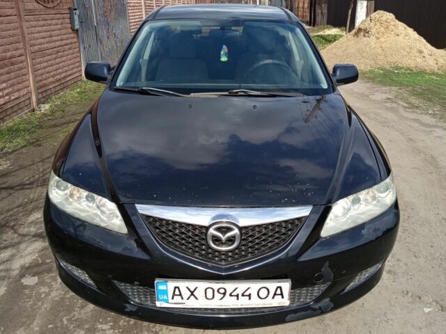 Чорний Мазда 6, об'ємом двигуна 2 л та пробігом 300 тис. км за 2850 $, фото 1 на Automoto.ua