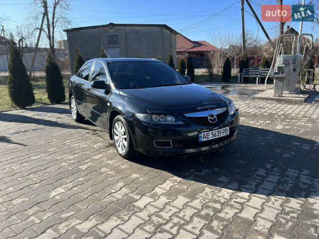 Чорний Мазда 6, об'ємом двигуна 2 л та пробігом 225 тис. км за 5350 $, фото 1 на Automoto.ua