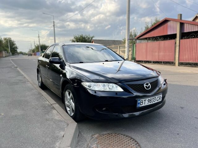 Чорний Мазда 6, об'ємом двигуна 2 л та пробігом 333 тис. км за 4500 $, фото 1 на Automoto.ua