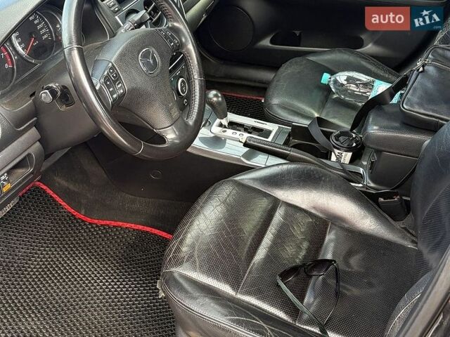 Черный Мазда 6, объемом двигателя 2 л и пробегом 396 тыс. км за 4600 $, фото 1 на Automoto.ua