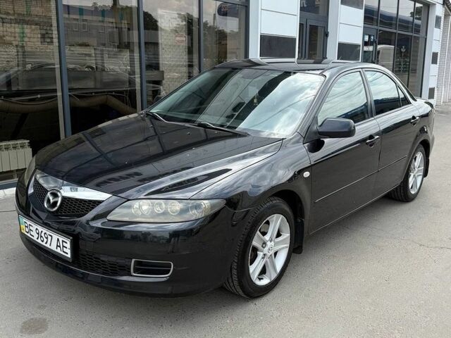 Чорний Мазда 6, об'ємом двигуна 2 л та пробігом 280 тис. км за 4400 $, фото 1 на Automoto.ua