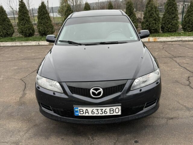 Чорний Мазда 6, об'ємом двигуна 2 л та пробігом 286 тис. км за 4800 $, фото 1 на Automoto.ua