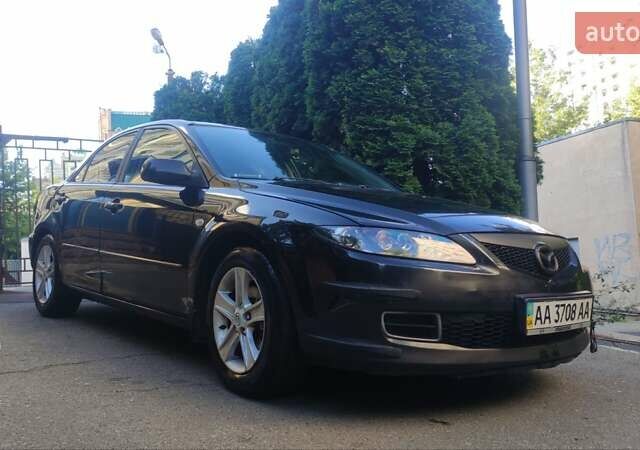 Чорний Мазда 6, об'ємом двигуна 2 л та пробігом 273 тис. км за 5000 $, фото 1 на Automoto.ua