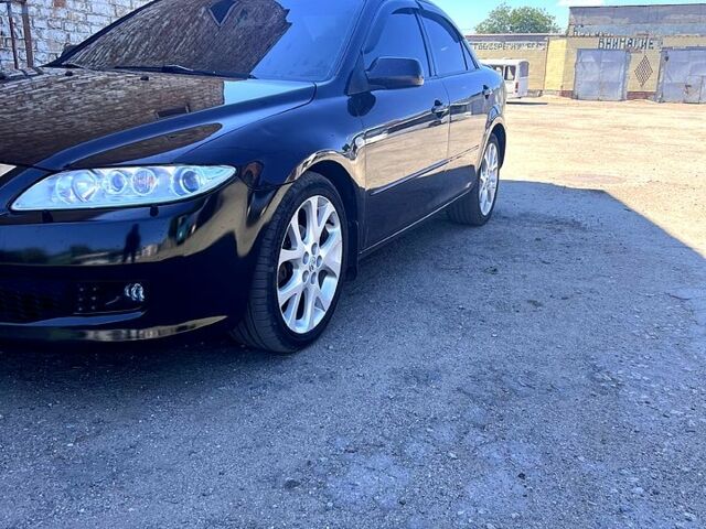 Чорний Мазда 6, об'ємом двигуна 2 л та пробігом 260 тис. км за 5500 $, фото 1 на Automoto.ua