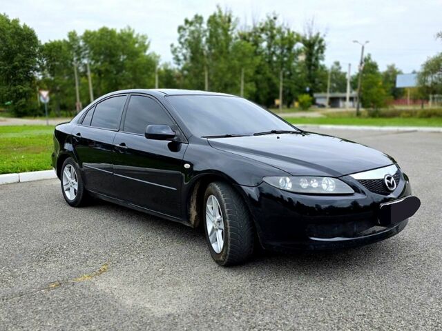 Чорний Мазда 6, об'ємом двигуна 2 л та пробігом 270 тис. км за 4100 $, фото 1 на Automoto.ua