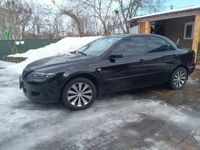 Чорний Мазда 6, об'ємом двигуна 1.8 л та пробігом 211 тис. км за 4600 $, фото 1 на Automoto.ua