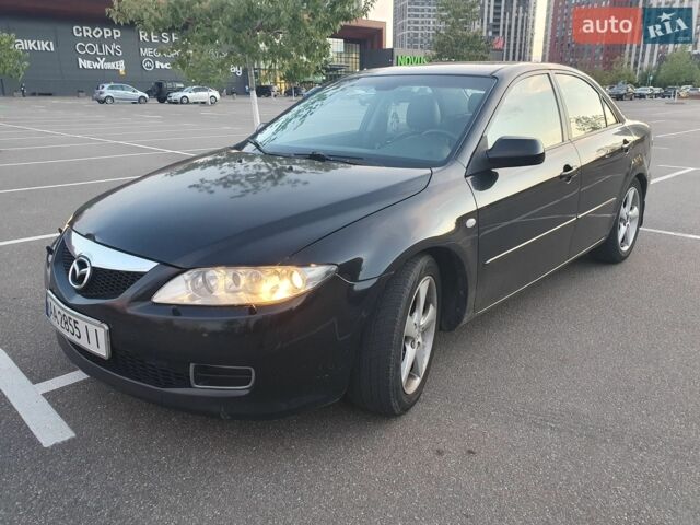 Чорний Мазда 6, об'ємом двигуна 2 л та пробігом 277 тис. км за 3300 $, фото 1 на Automoto.ua