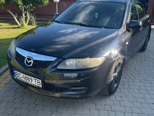 Чорний Мазда 6, об'ємом двигуна 2 л та пробігом 318 тис. км за 4500 $, фото 1 на Automoto.ua