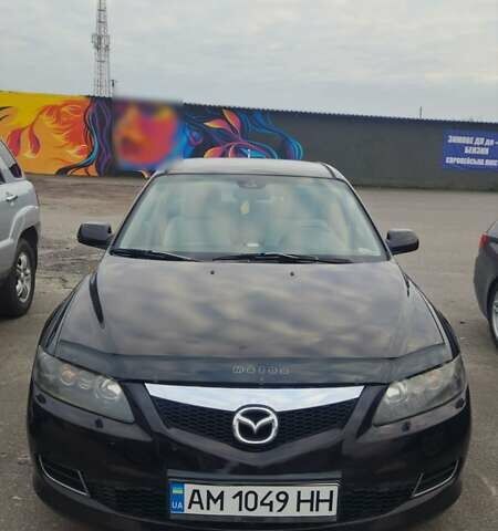 Чорний Мазда 6, об'ємом двигуна 2 л та пробігом 238 тис. км за 4900 $, фото 1 на Automoto.ua