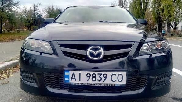 Чорний Мазда 6, об'ємом двигуна 2.3 л та пробігом 412 тис. км за 3300 $, фото 1 на Automoto.ua