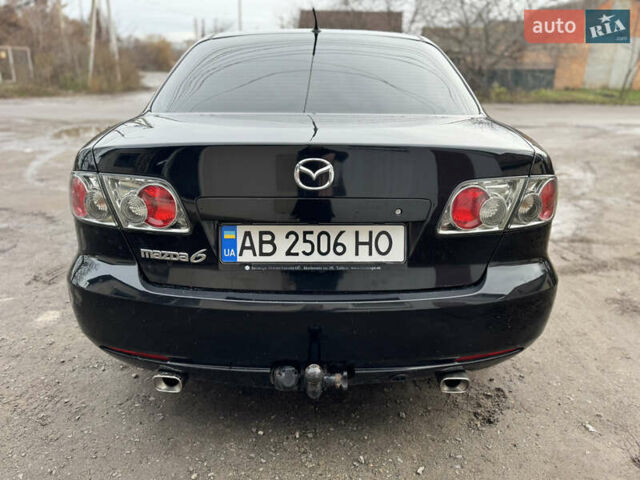 Чорний Мазда 6, об'ємом двигуна 2 л та пробігом 215 тис. км за 4700 $, фото 1 на Automoto.ua