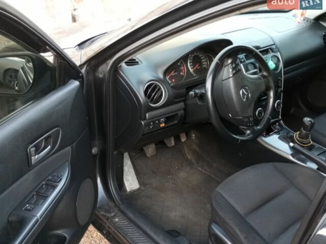 Чорний Мазда 6, об'ємом двигуна 2 л та пробігом 275 тис. км за 4300 $, фото 1 на Automoto.ua