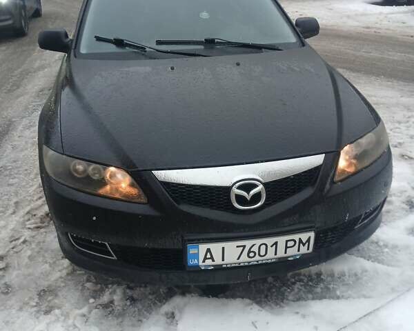 Чорний Мазда 6, об'ємом двигуна 1.8 л та пробігом 374 тис. км за 3600 $, фото 1 на Automoto.ua