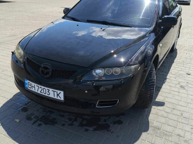 Чорний Мазда 6, об'ємом двигуна 2 л та пробігом 451 тис. км за 3986 $, фото 1 на Automoto.ua