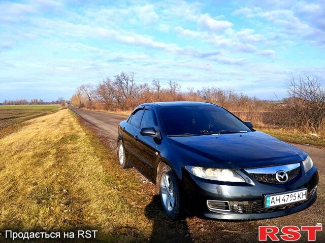 Чорний Мазда 6, об'ємом двигуна 1.8 л та пробігом 171 тис. км за 6400 $, фото 1 на Automoto.ua