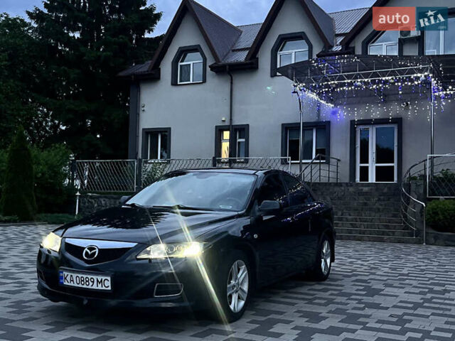Чорний Мазда 6, об'ємом двигуна 2 л та пробігом 240 тис. км за 5500 $, фото 1 на Automoto.ua