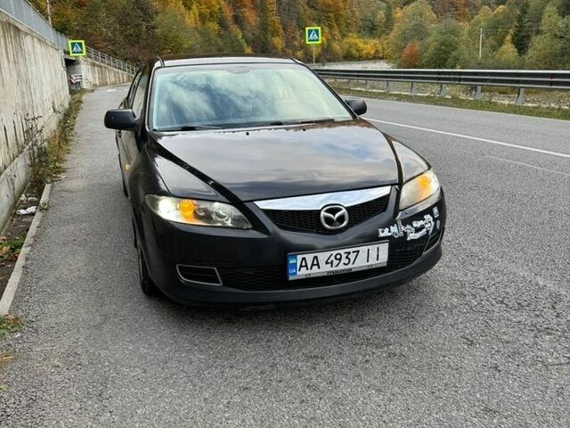 Чорний Мазда 6, об'ємом двигуна 1.8 л та пробігом 448 тис. км за 3200 $, фото 1 на Automoto.ua