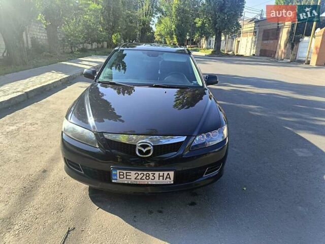 Чорний Мазда 6, об'ємом двигуна 1.99 л та пробігом 277 тис. км за 5200 $, фото 1 на Automoto.ua