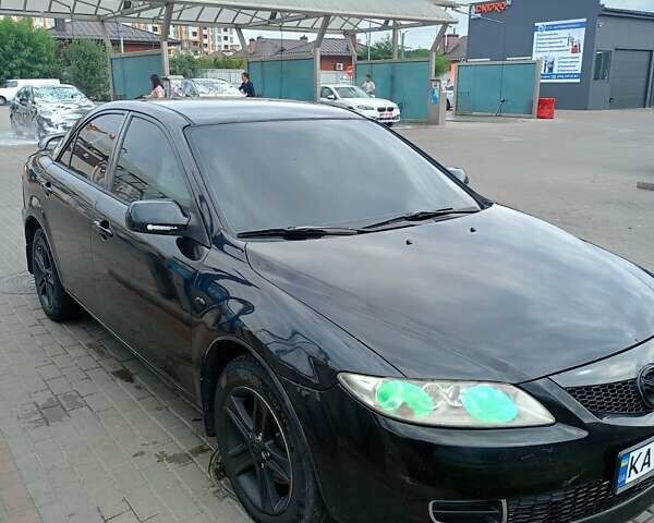 Чорний Мазда 6, об'ємом двигуна 2 л та пробігом 280 тис. км за 4600 $, фото 1 на Automoto.ua