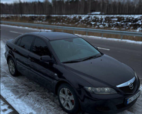 Чорний Мазда 6, об'ємом двигуна 2 л та пробігом 250 тис. км за 4200 $, фото 1 на Automoto.ua