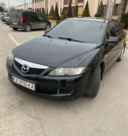 Чорний Мазда 6, об'ємом двигуна 2 л та пробігом 240 тис. км за 6300 $, фото 1 на Automoto.ua