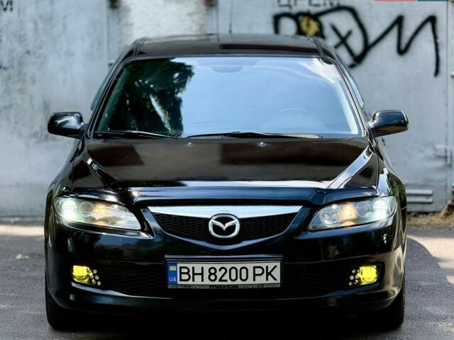 Чорний Мазда 6, об'ємом двигуна 2 л та пробігом 325 тис. км за 3999 $, фото 1 на Automoto.ua