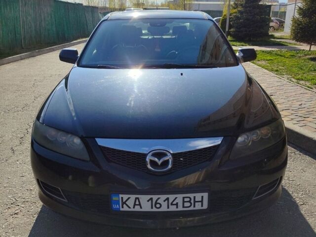 Чорний Мазда 6, об'ємом двигуна 2 л та пробігом 242 тис. км за 4500 $, фото 1 на Automoto.ua